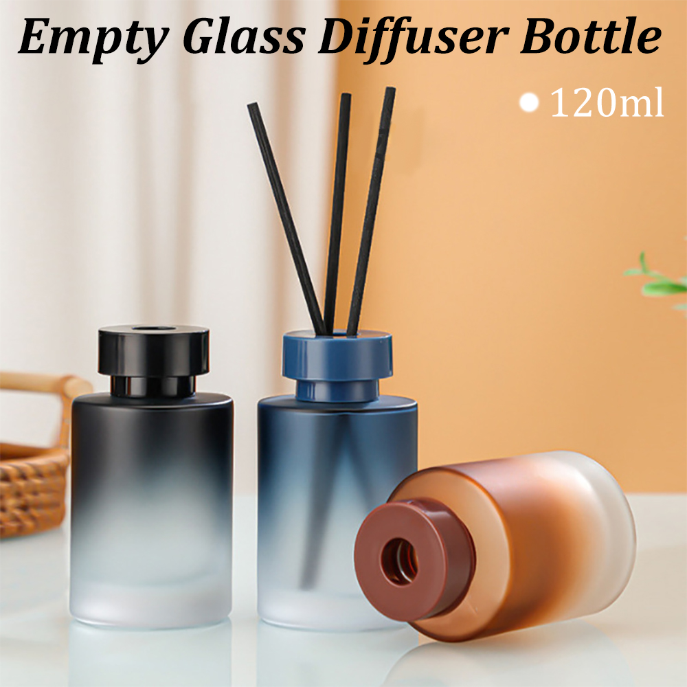 Home Fragrance Bottle - 120 مللي زجاجة ناشر زجاجية فارغة