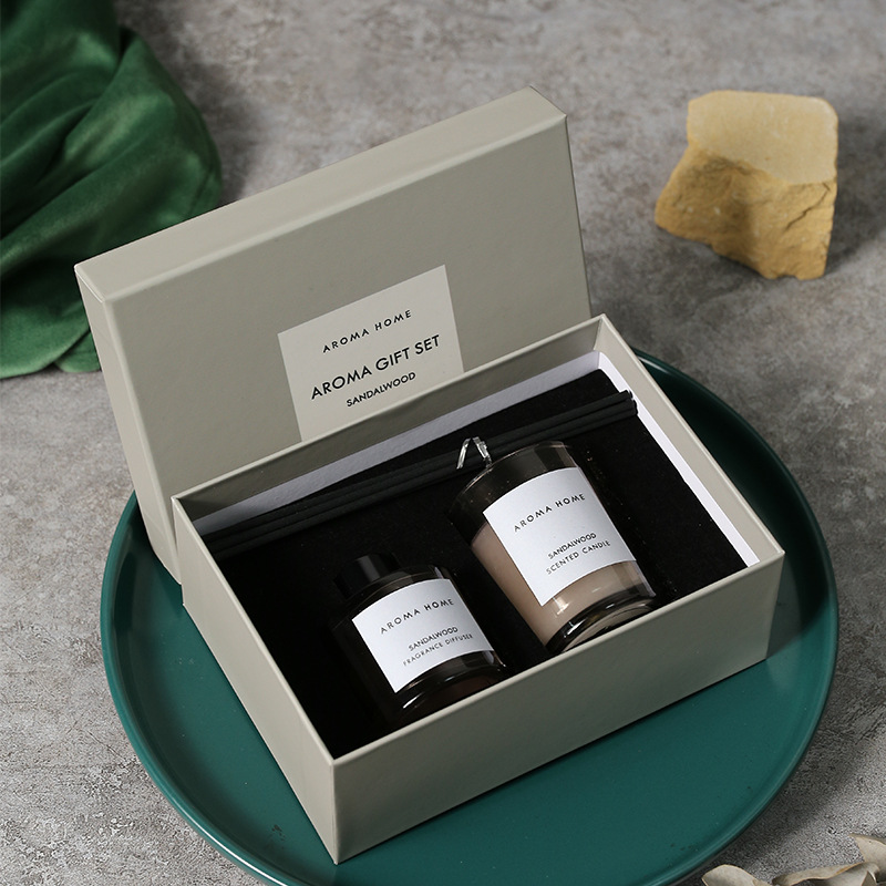 2 قطعة مجموعة صناديق الهدايا ا - مراجعة Home Fragrance Bottle وسعره