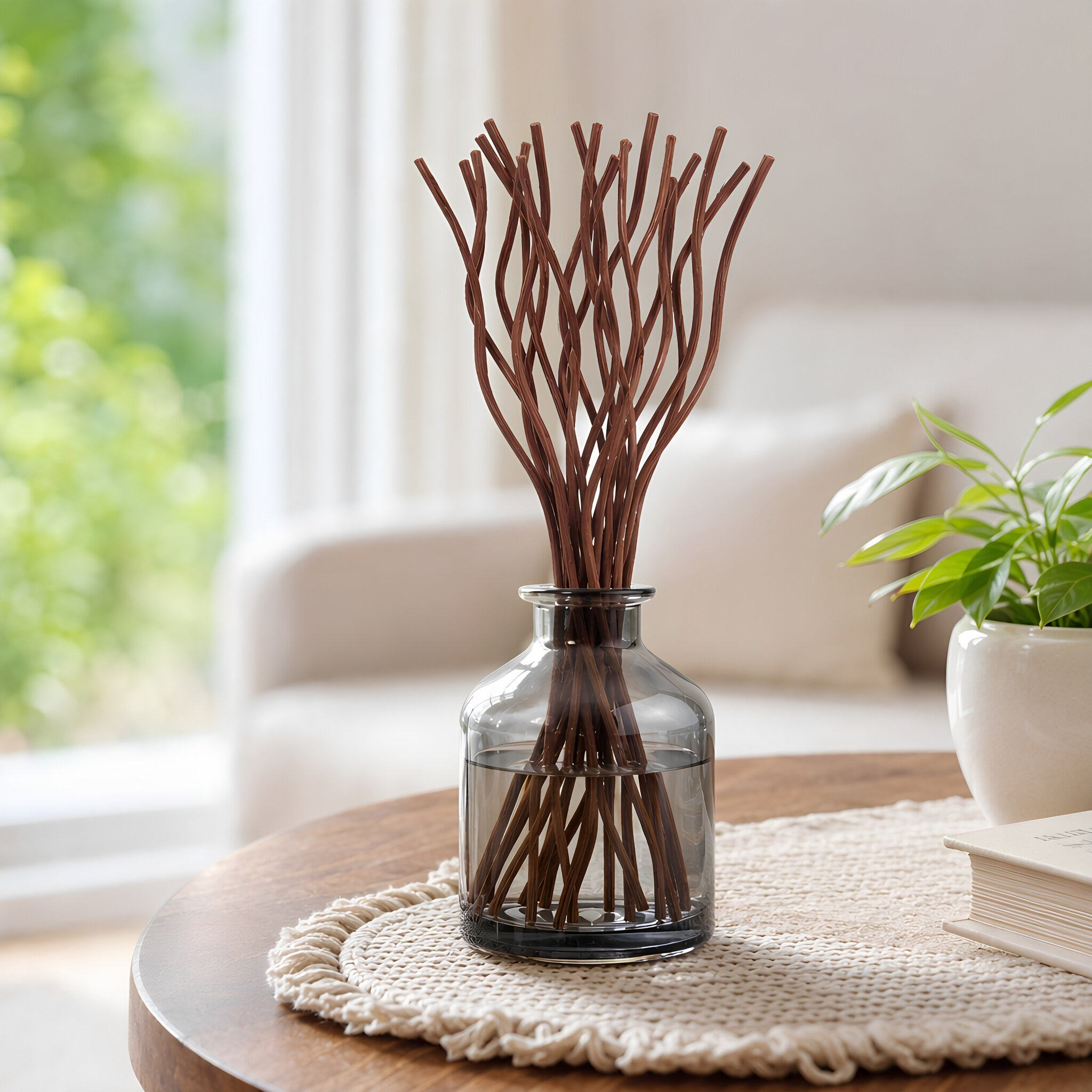 50 قطعة من أعواد الروطان المتم - مراجعة Home Fragrance Natural وسعره