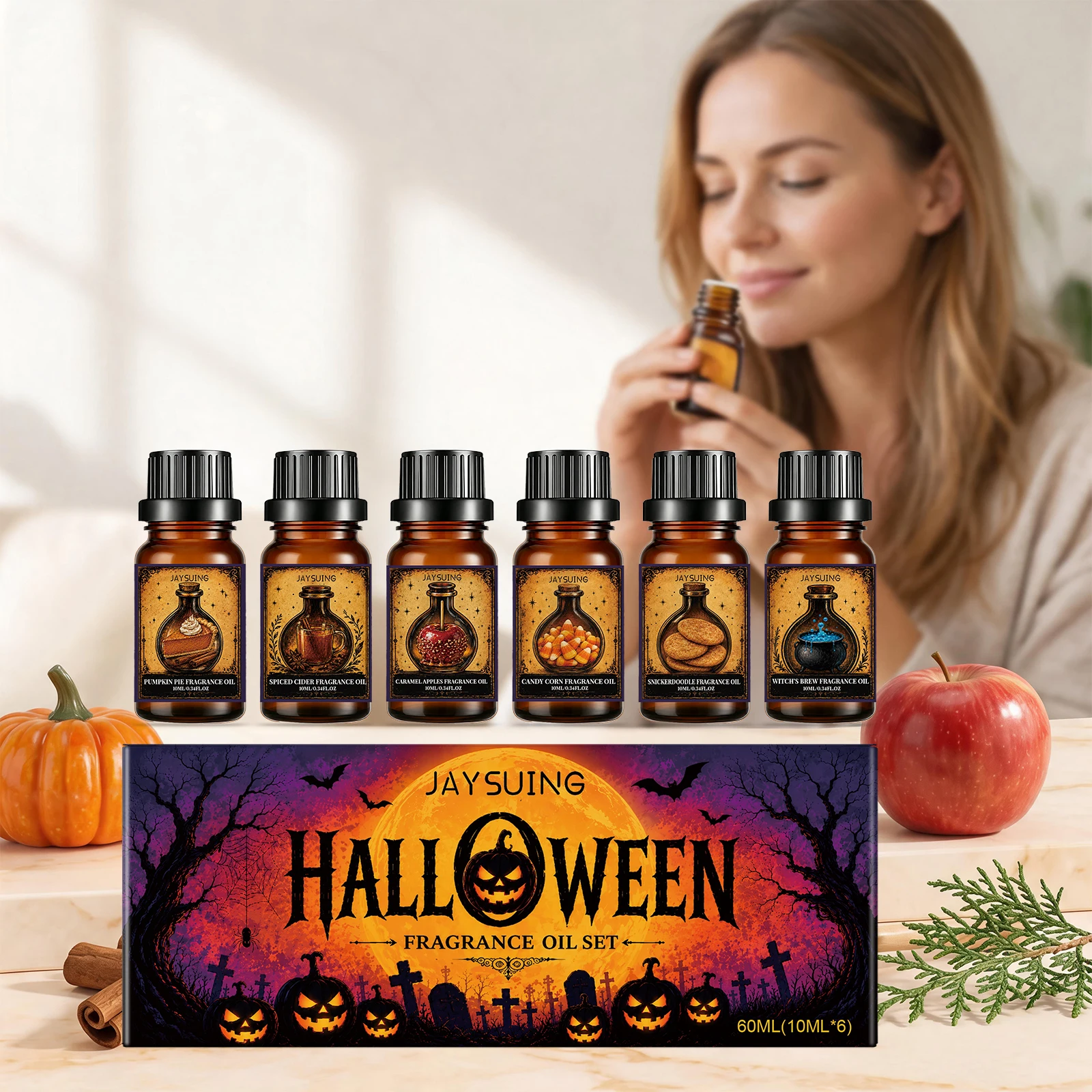 مجموعة زيوت عطرية للعناية بالب - مراجعة Home Fragrance Gift Set وسعره