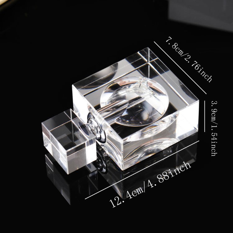 زجاجة عطر كريستالية مربعة الشك - مراجعة Home Fragrance Bottle وسعره