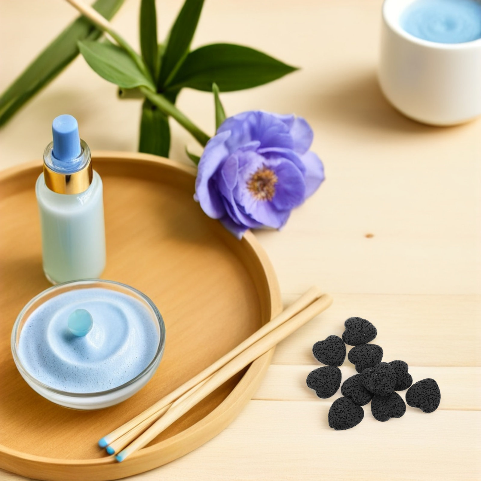 20 قطعة من أحجار اللّافا على ش - مراجعة Home Fragrances وسعره