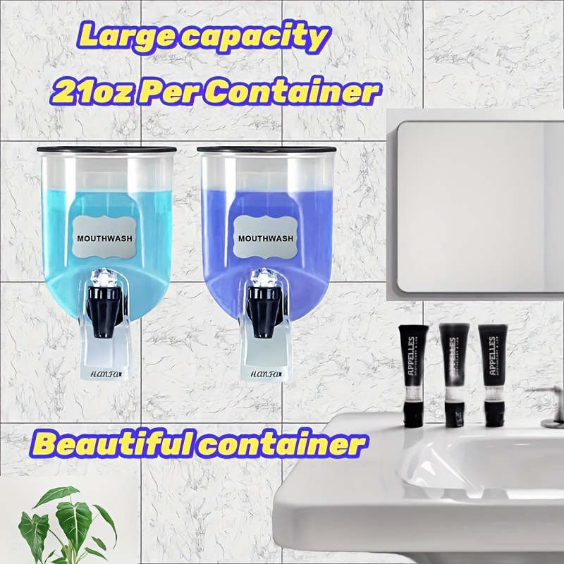 قطعتان من موزع غسول الفم سعة 6 - مراجعة Home Fragrance Bottle وسعره