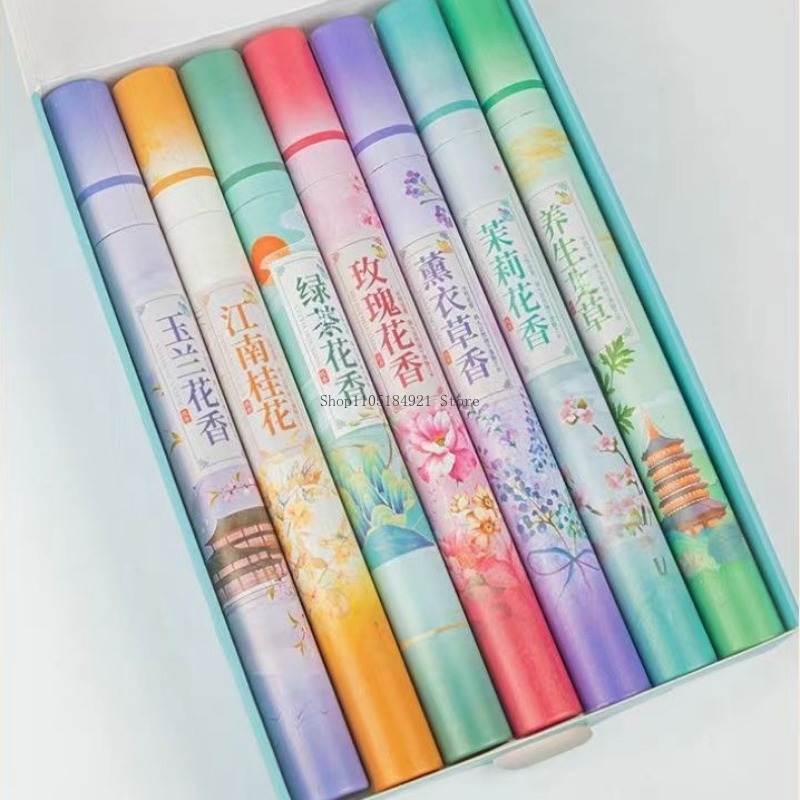 7 نكهات نباتات طبيعية الأزهار  - مراجعة Home Fragrance Gift Set وسعره