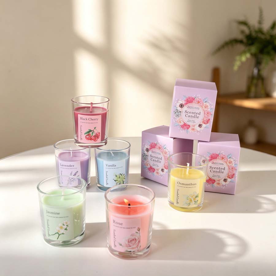 مجموعة هدايا شموع معطرة للعلاج - مراجعة Home Fragrance Gift Set وسعره