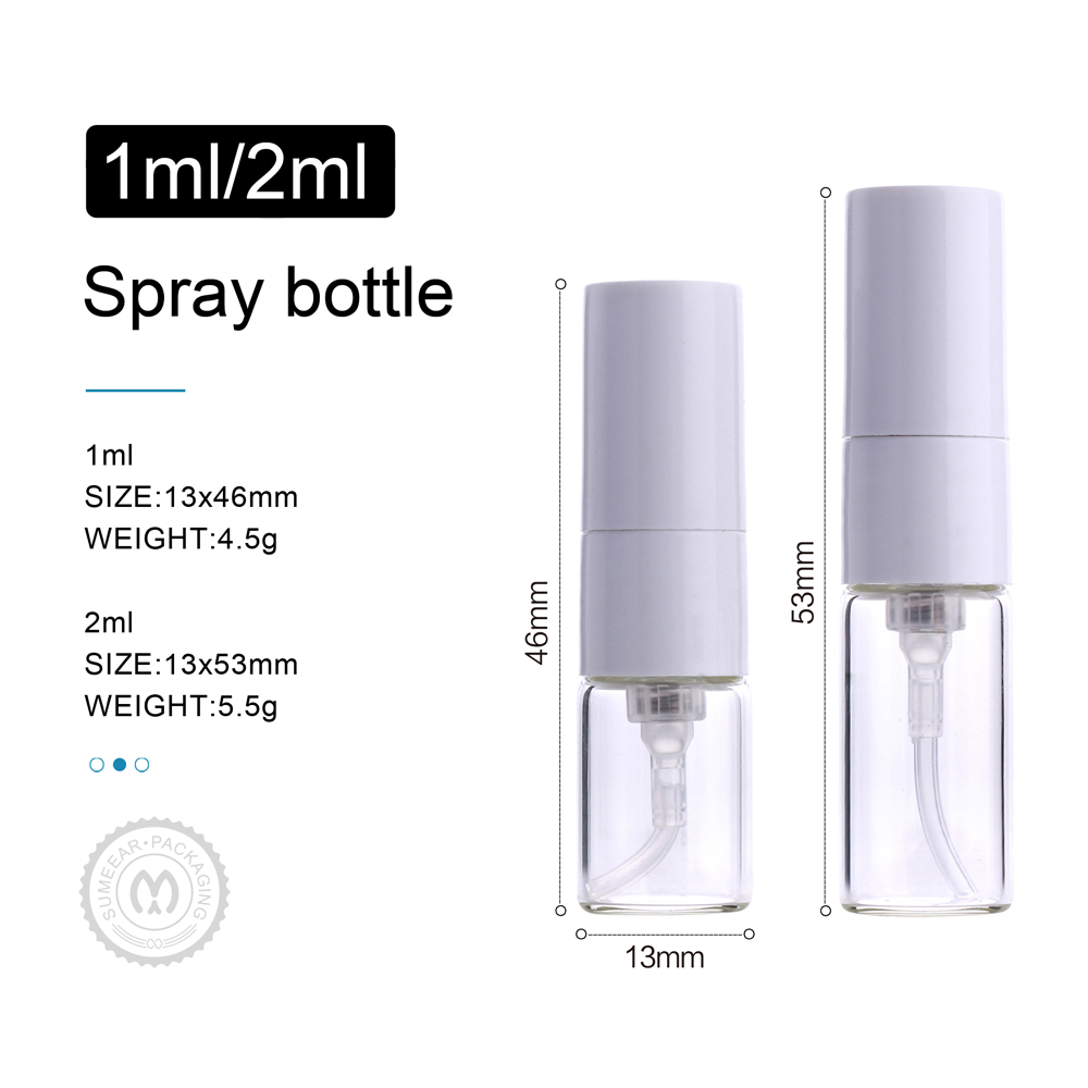 100 قطعة/الوحدة 1 مللي 2 مللي  - مراجعة Perfume Atomizer Travel وسعره